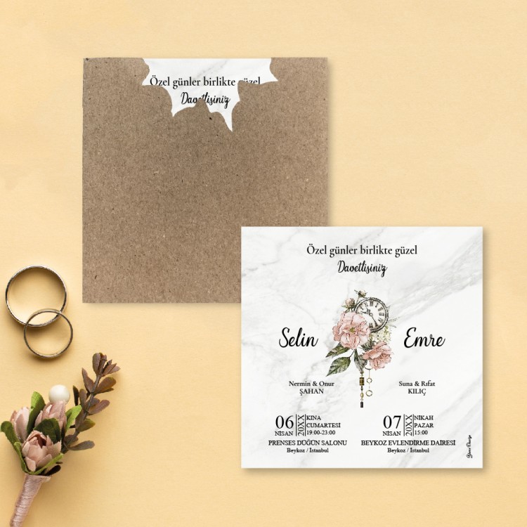 Beren Kare Davetiye 0769 - Detay Görseli 4